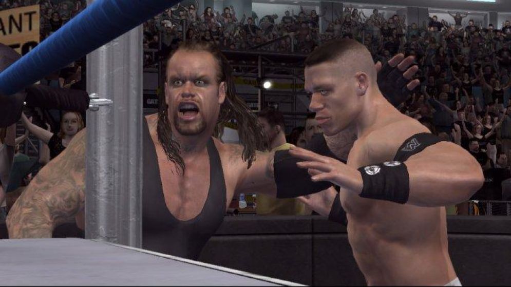 Screenshot ze hry WWE SmackDown! vs. RAW 2007 - Recenze-her.cz