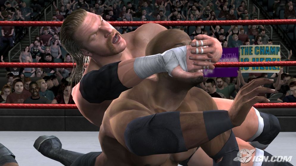 Screenshot ze hry WWE Smackdown Vs Raw 2008 - Recenze-her.cz
