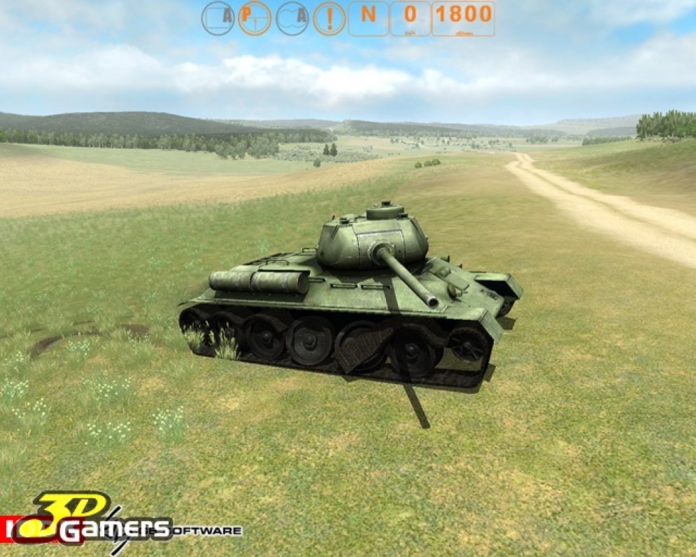 Screenshot ze hry WWII Battle Tanks: T-34 vs. Tiger - Recenze-her.cz
