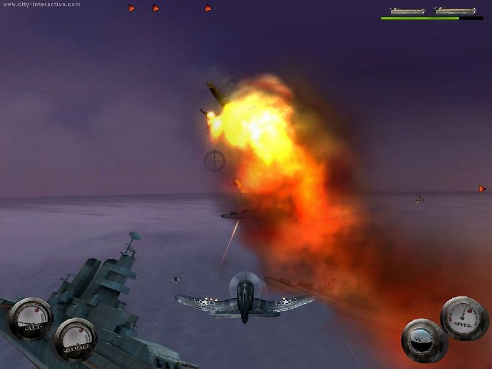 Screenshot ze hry WWII Fighter Pilot - Recenze-her.cz