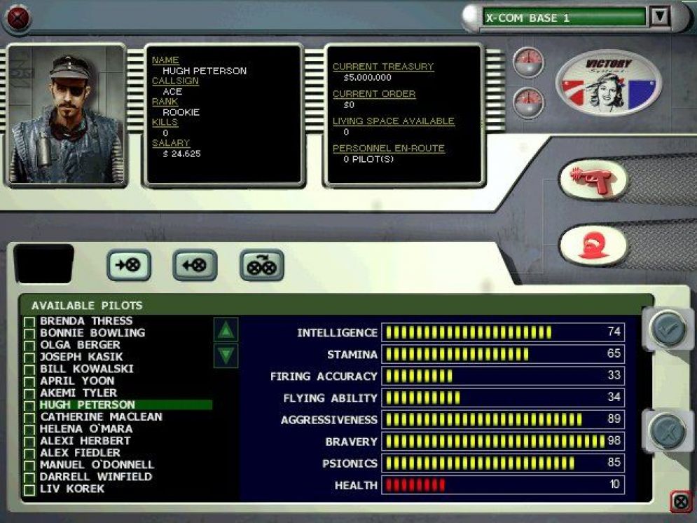 Screenshot ze hry X-COM Interceptor - Recenze-her.cz