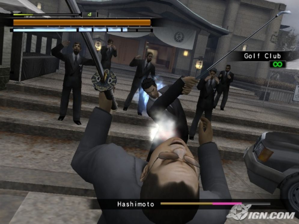 Screenshot ze hry Yakuza 2 - Recenze-her.cz