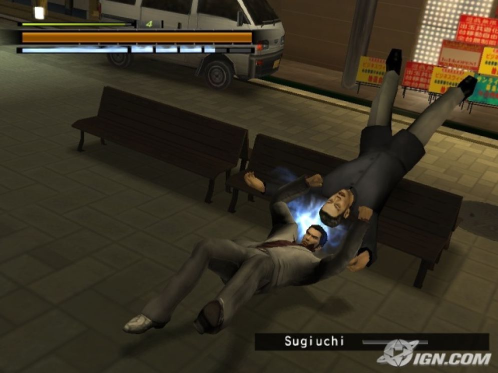 Screenshot ze hry Yakuza 2 - Recenze-her.cz