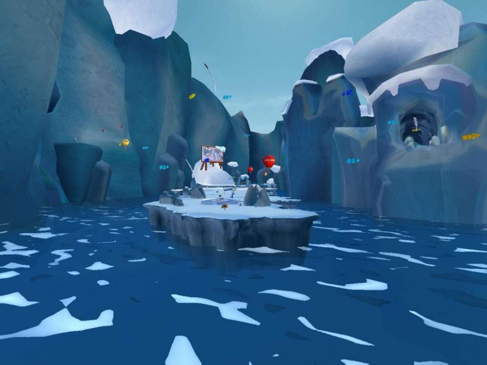 Screenshot ze hry Yetisports Arctic Adventure - Recenze-her.cz