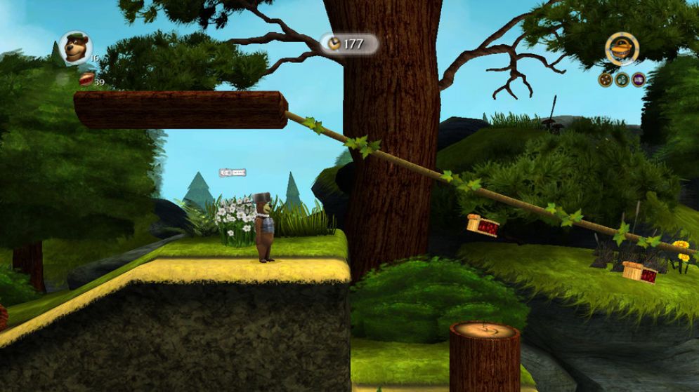 Screenshot ze hry Yogi Bear: The Video Game - Recenze-her.cz