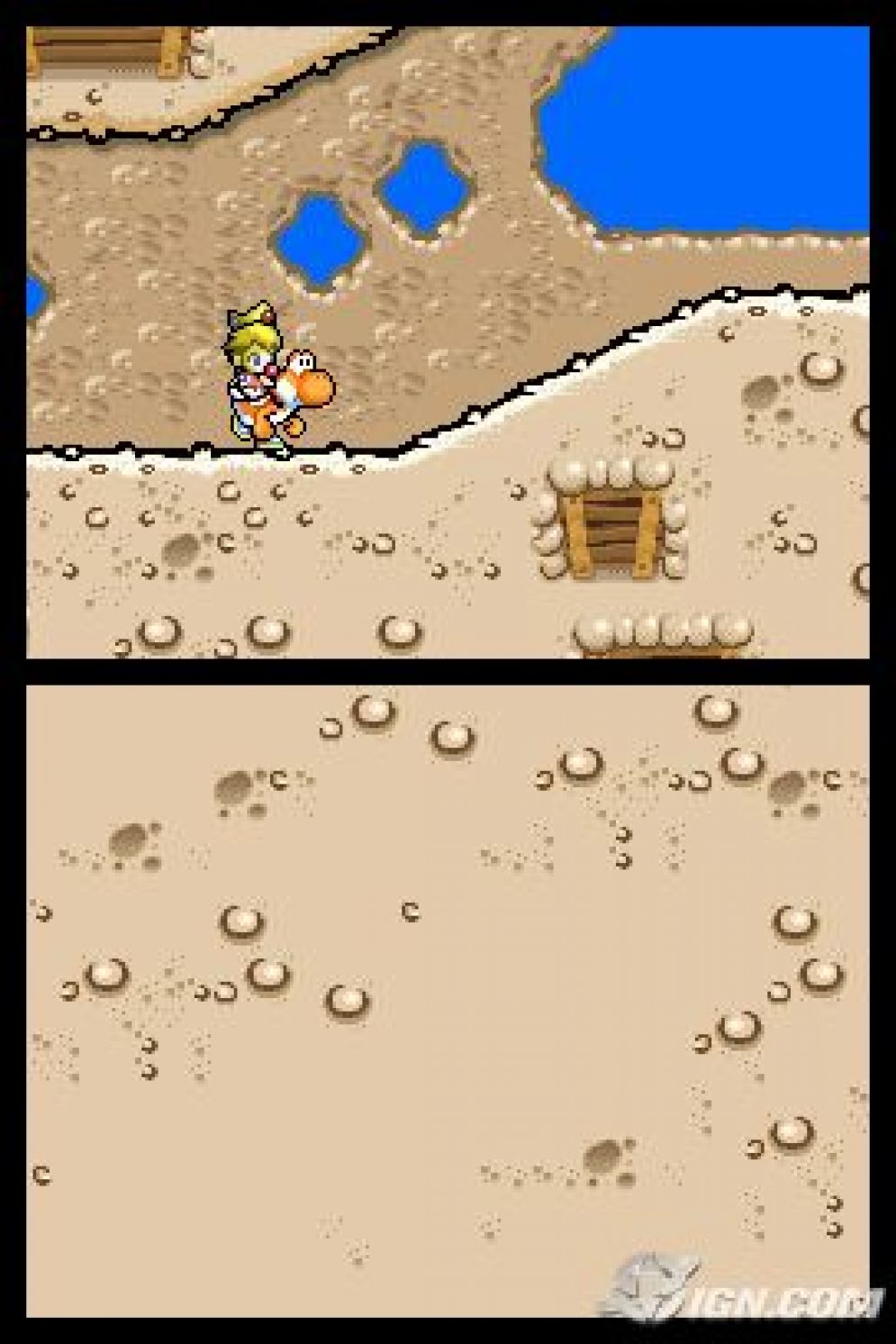 Screenshot ze hry Yoshis Island DS - Recenze-her.cz