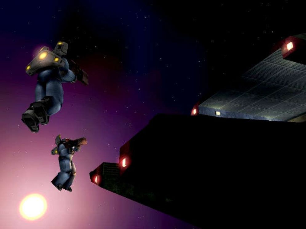 Screenshot ze hry Zero-G Marines  - Recenze-her.cz