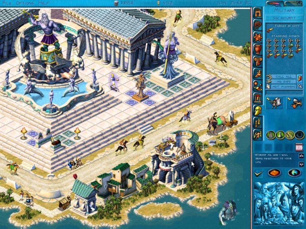 Screenshot ze hry Zeus: Poseidon - Recenze-her.cz