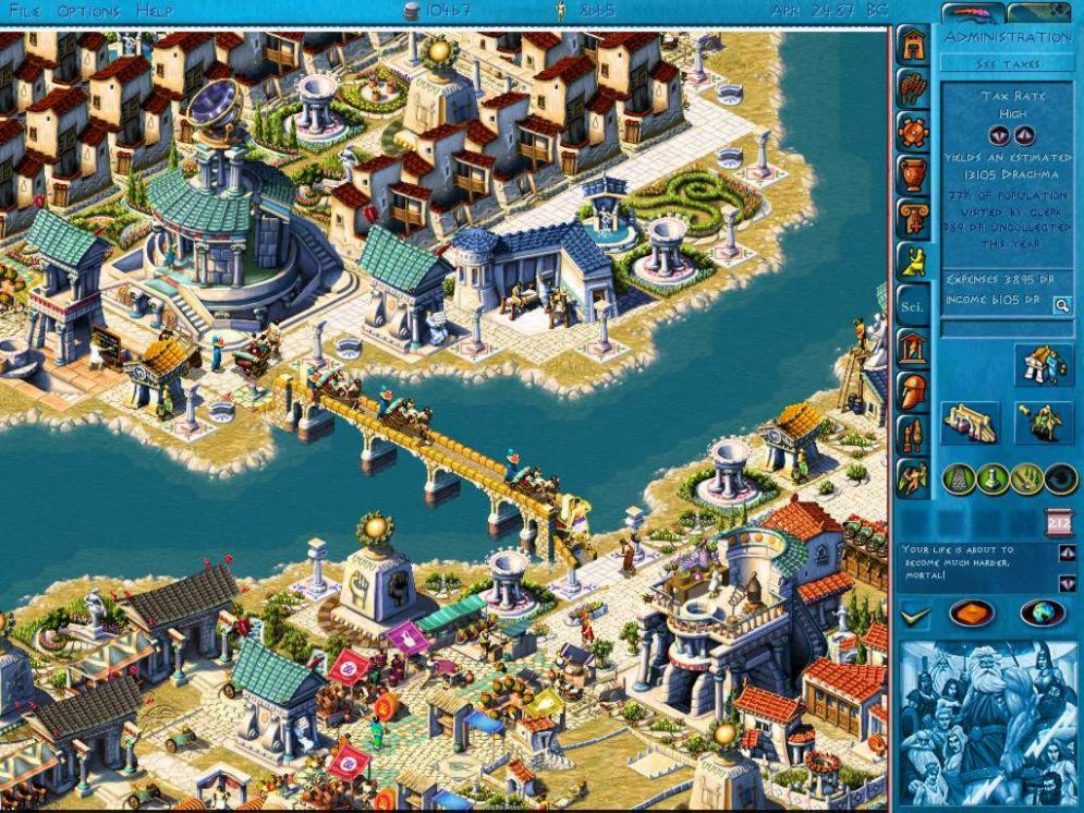 Screenshot ze hry Zeus: Poseidon - Recenze-her.cz