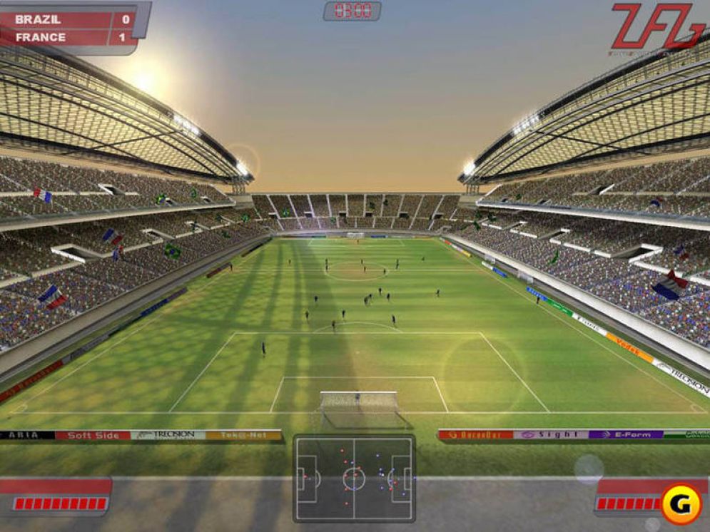 Screenshot ze hry Zidane Football Generation  - Recenze-her.cz