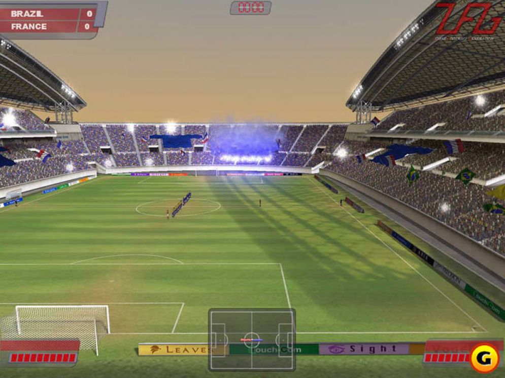 Screenshot ze hry Zidane Football Generation  - Recenze-her.cz
