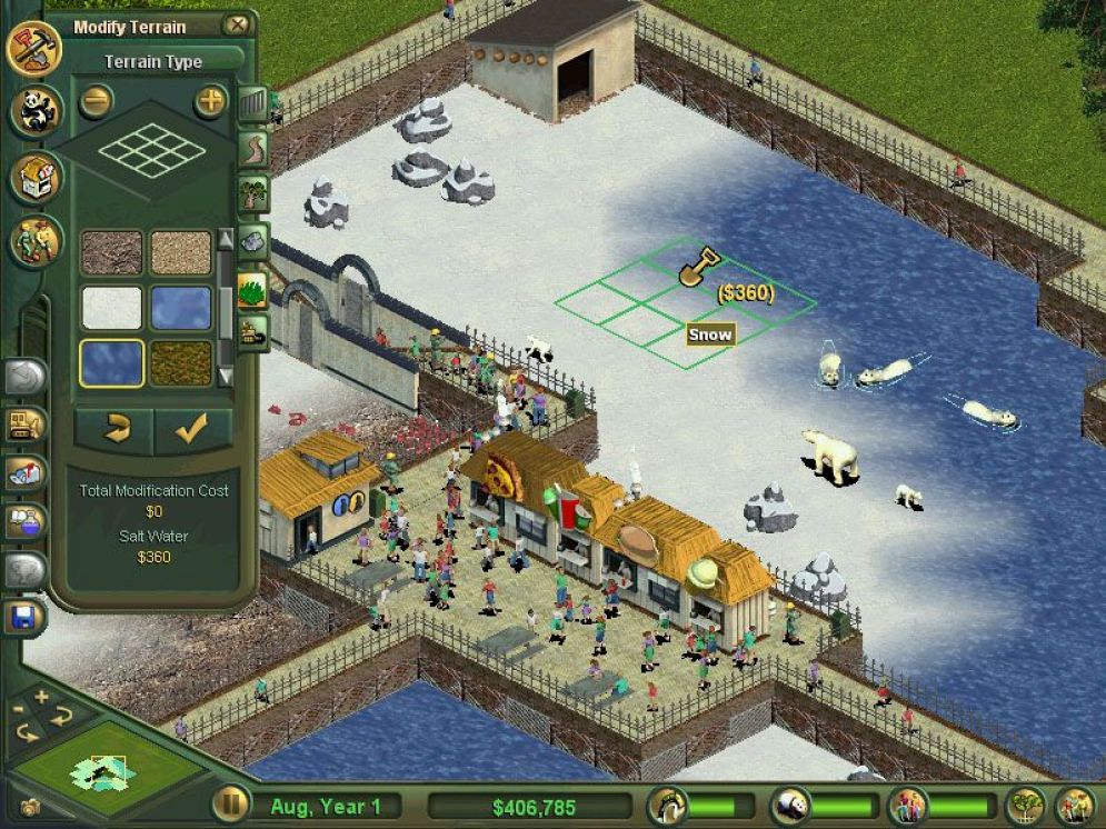 Screenshot ze hry Zoo Tycoon - Recenze-her.cz