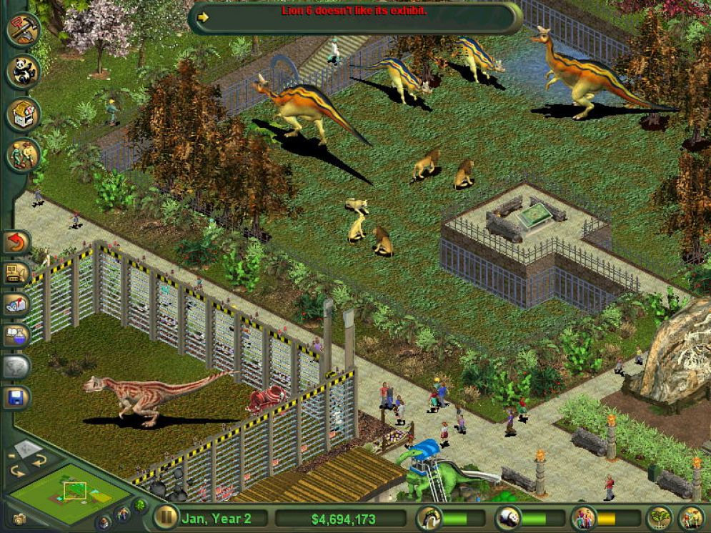 Screenshot ze hry Zoo Tycoon: Dinosaur Digs - Recenze-her.cz